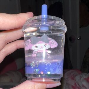rare sanrio pink lolita my melody liquid boba keychain